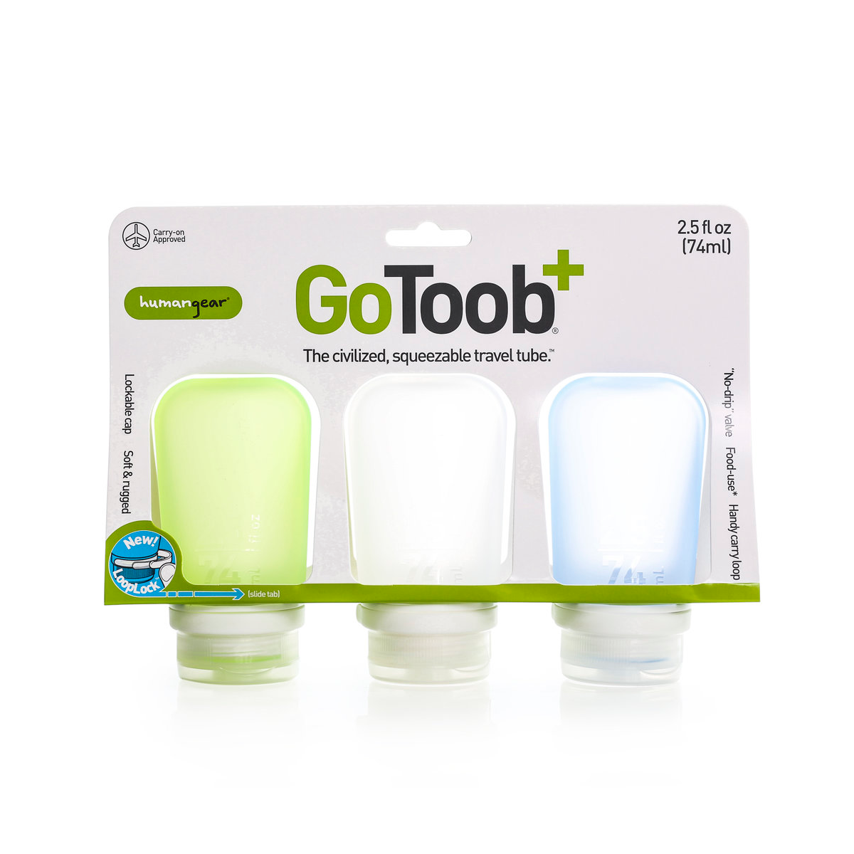 GoToob+ 3-Pack