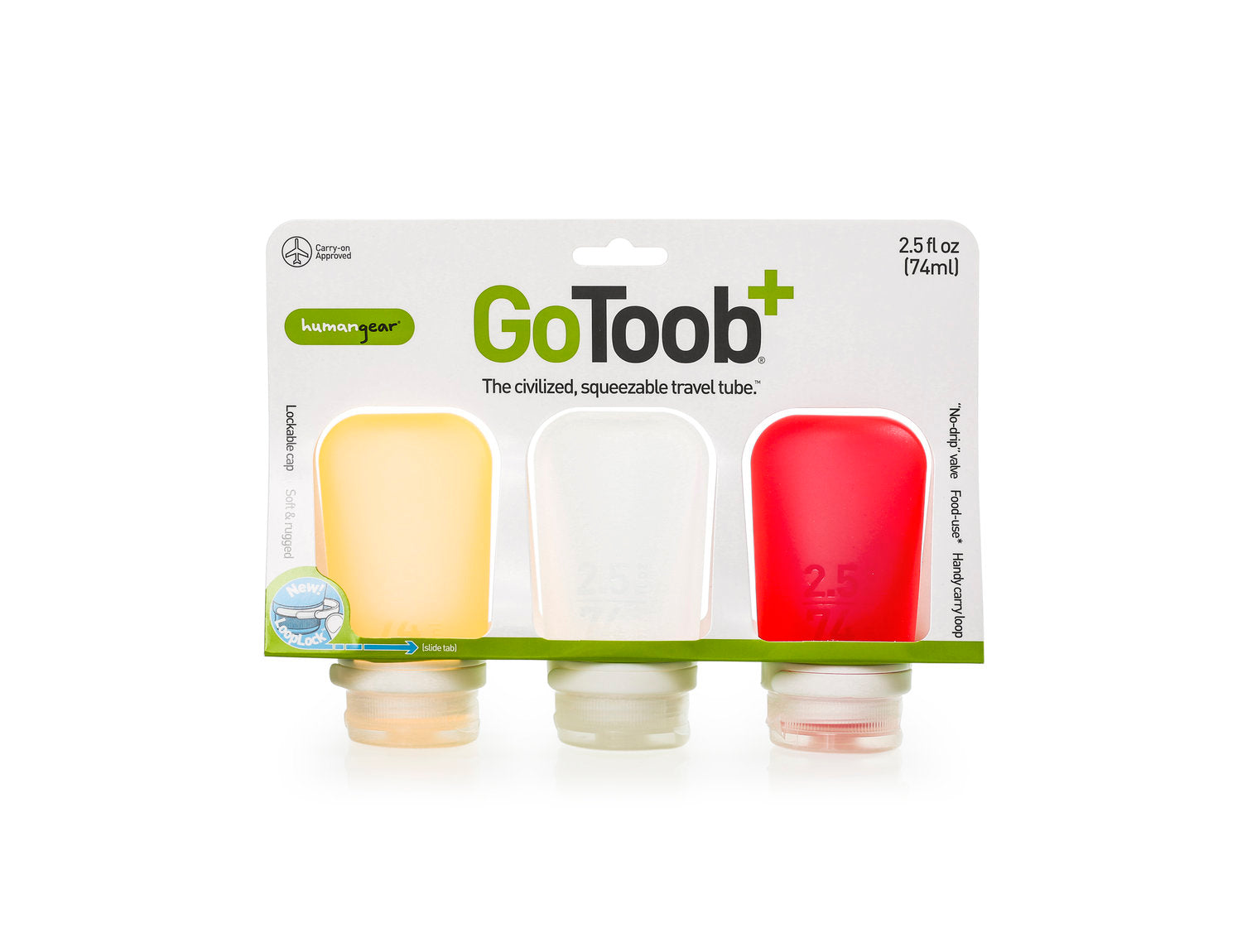 GoToob+ 3-Pack