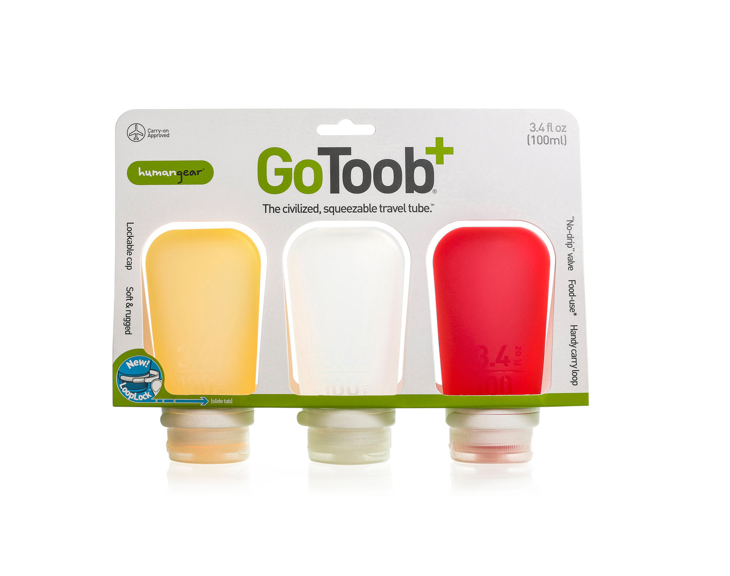 GoToob+ 3-Pack